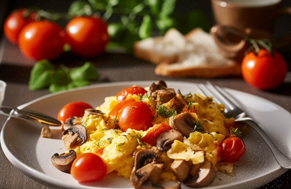 Rührei mit Gemüse Deluxe | Oviva AG