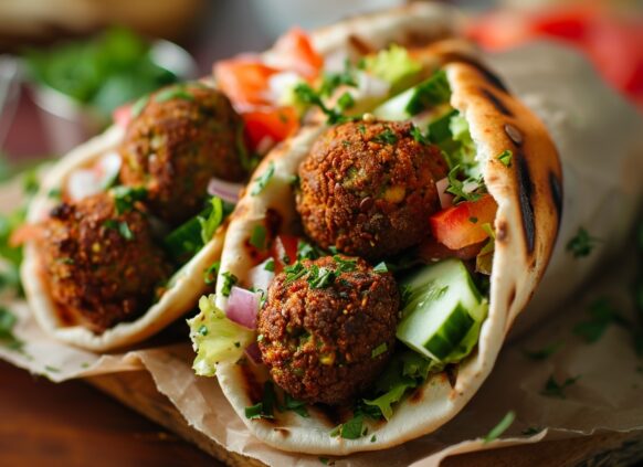 Falafel pitta